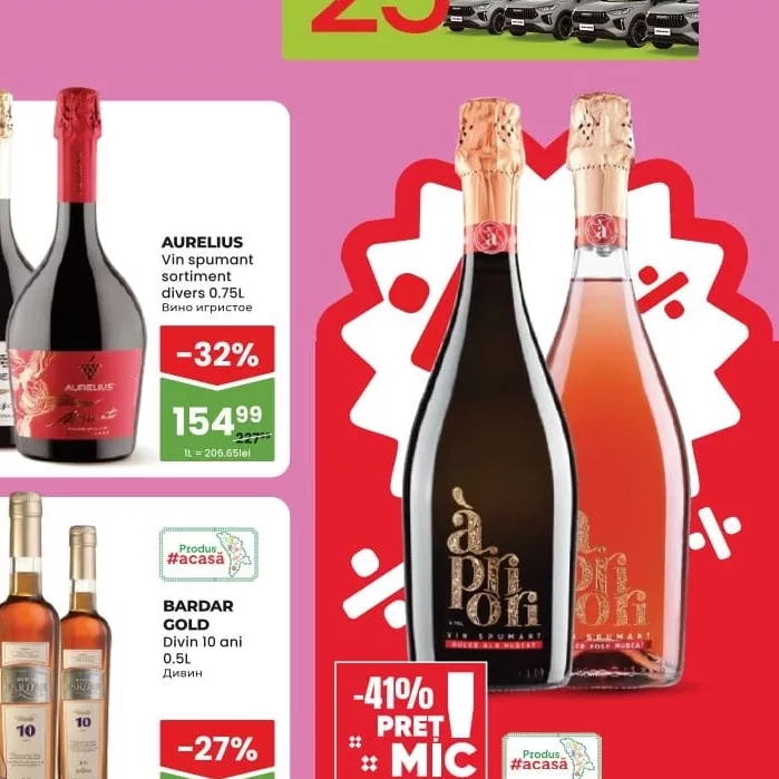 APRIORI Vin spumant sortiment divers Muscat 0.75L