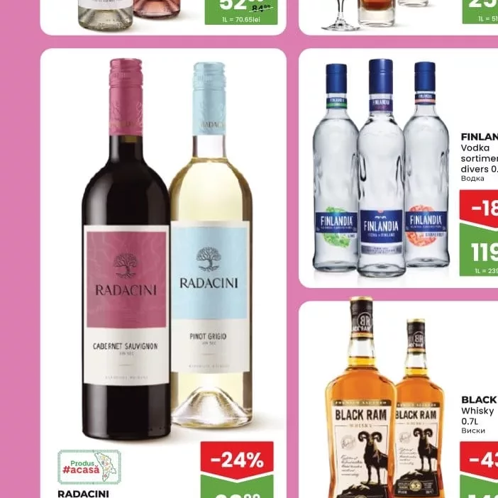 RADACINI Vin sec sortiment divers 0.75L