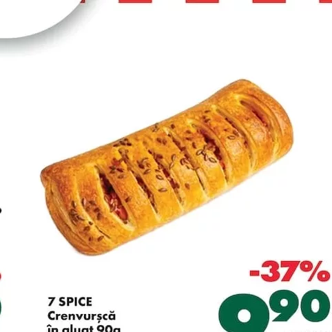 7 SPICE Crenvurşci în aluat 90g
