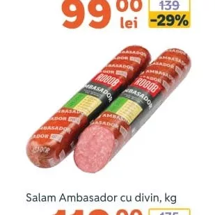 Salam Ambasador cu divin, kg