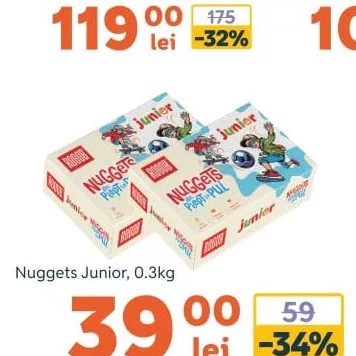 Nuggets Junior, 0,3kg