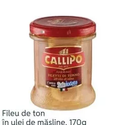 Fileu de ton în ulei de măsline, 170g