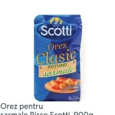 Orez pentru sarmale Risso Scotti, 900g