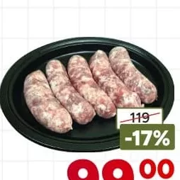Cârnăciori din carne de porc La Grătar, kg