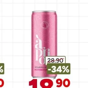 Ігристе вино Rose Muscat Apriori, 250ml