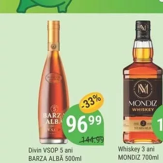Divin VSOP 5 ani BARZA ALBĂ 500ml