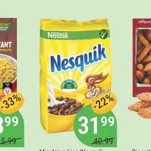 Cereale mic dejun LION/NESQUIK NESTLE 225g/250g