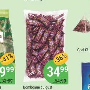 Bomboane cu gust de fructe SLASTI 500g