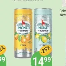 Băutură BORJOMI Limonati 330ml