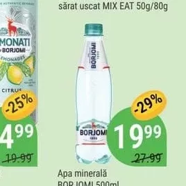 Apă minerală BORJOMI 500ml