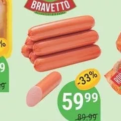 Crenvurşti Gingăşie BRAVETTO 1kg