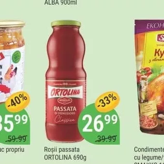 Roșii passata ORTOLINA 690g
