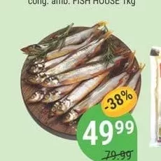 Capelin afumat amb. OCEAN FISH 300g