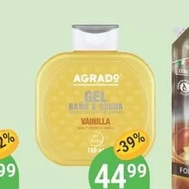 Gel de duș AGRADO 750ml