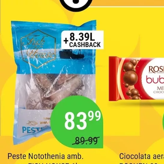 Pește Notothenia amb. cong. FISH HOUSE 1kg