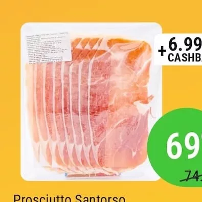 Prosciutto Santorso c/z feliata 100g