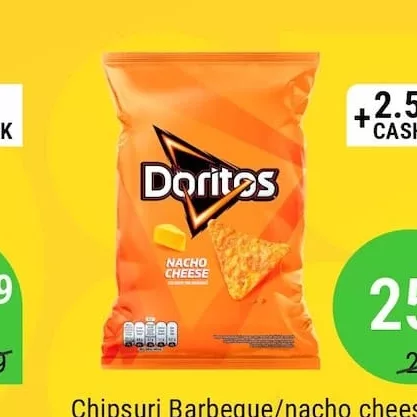 Chipsuri Barbeque/nacho cheese DORITOS 90g
