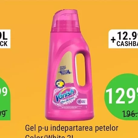 Gel p-u indepartarea petelor Color/White 2L