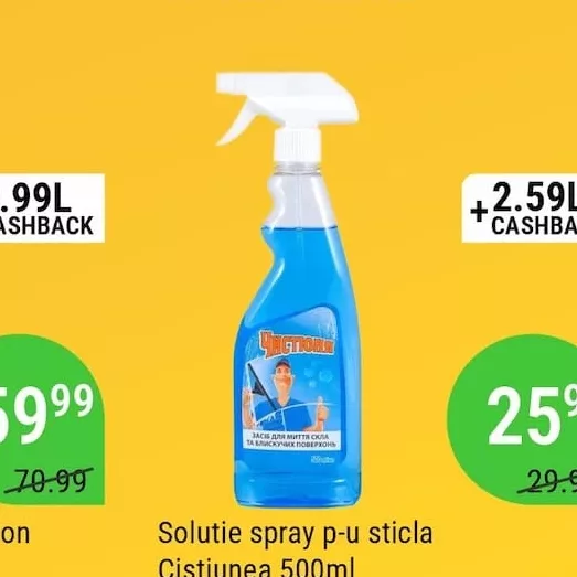 Solutie spray p-u sticla Cistiunea 500ml
