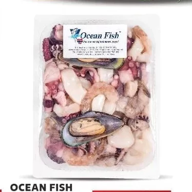 OCEAN FISH Салат з морепродуктів Litopenaeus vannamei ostreum