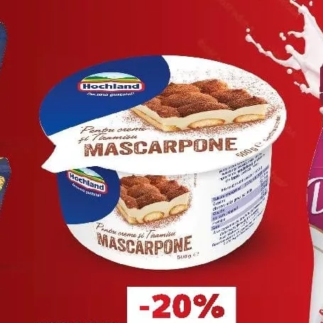HOCHLAND Маскарпоне 34% жирности 500 г