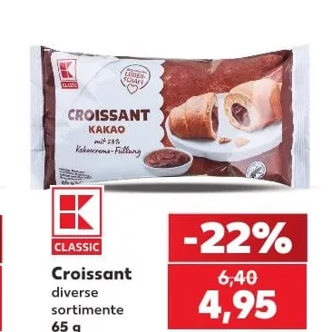 CLASSIC Croissant diverse sortimente 65 g