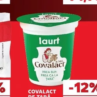 COVALACT DE ȚARĂ Натуральний йогурт 3% жирності 140 г