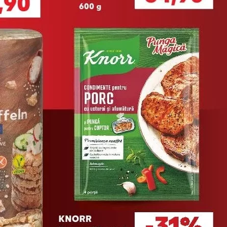 KNORR Волшебный пакет специи Свинина с чесноком / Курица с травами 25/28/29/30 г