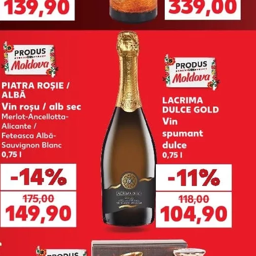 LACRIMA DULCE GOLD Vin spumant dulce