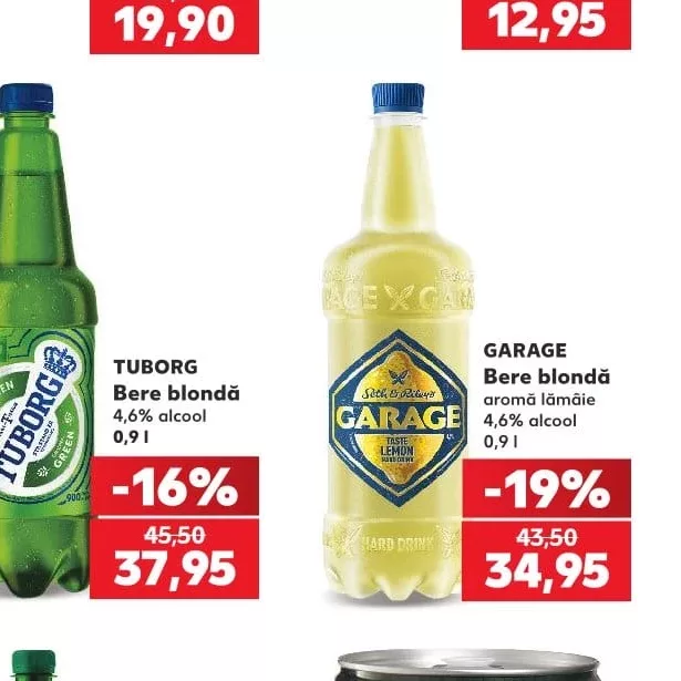 GARAGE світле пиво з ароматом лимона 4,6% алкоголь 0,9 л