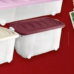 Cutie depozitare cu role și capac