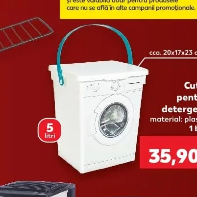 Cutie pentru detergent