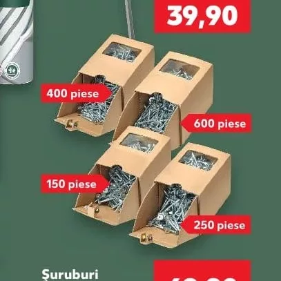 Șuruburi diverse modele