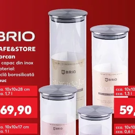 BRIO SAFE&STORE Borcan