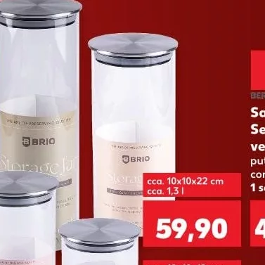 BRIO SAFE&STORE Borcan