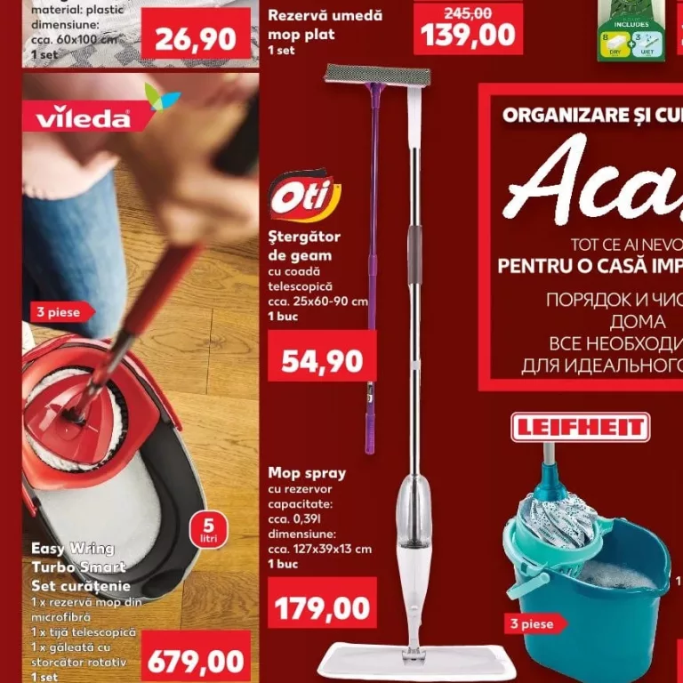 Vileda Easy Wring Turbo Smart Set curățenie