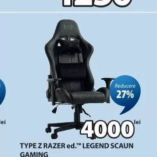 TYPE Z RAZER ed.™ LEGEND ИГРОВОЕ КРЕСЛО