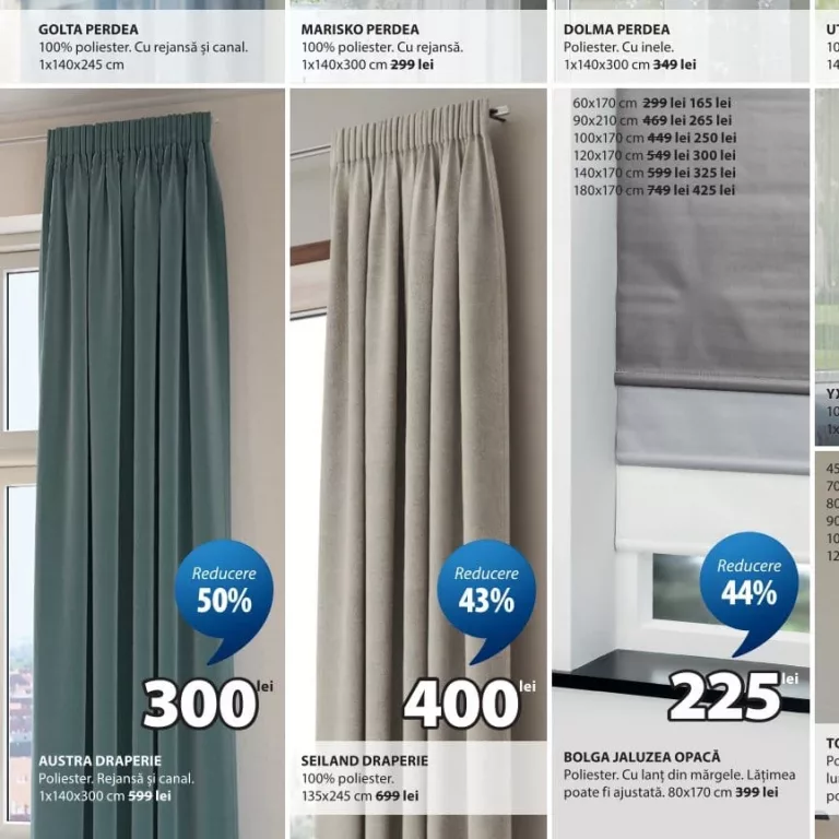 AUSTRA DRAPERIE 1x140x300 cm
