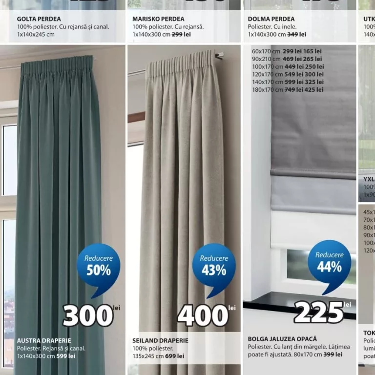 SEILAND DRAPERIE 135x245 cm
