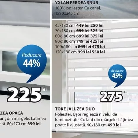 TOKE JALUZEA DUO 60x180 cm