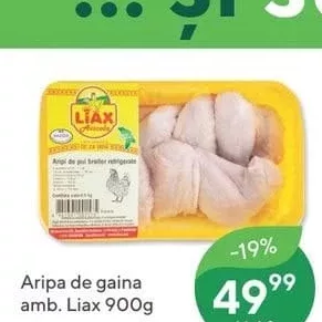 Aripa de gaina amb. Liax 900g