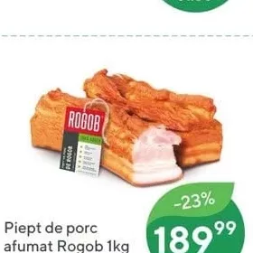 Piept de porc afumat Rogob 1kg