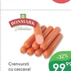 Сосиски с сыром Bonmark 1kg