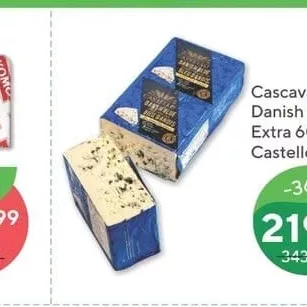 Cascaval Danish Blue Extra 60% tello 1kg