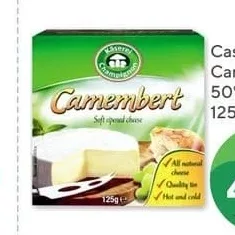 Cascaval Brie/Camembert 50% Kaserei 125g