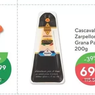 Cascaval Zarpellon Grana Padano 190g