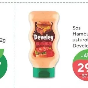 Соус Гамбургер/чесночный Develey 410г