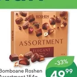 Цукерки Roshen Assortment 154g