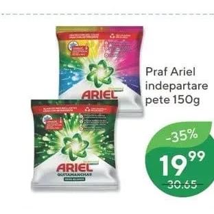 Praf Ariel indepartare pete 150g