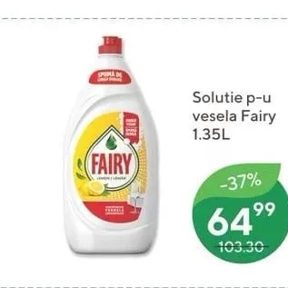 Solutie p-u vesela Fairy 1.35L